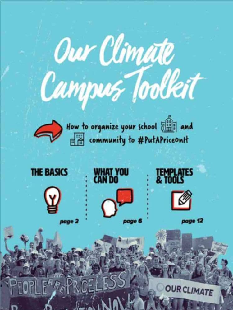Our Climate Campus Toolkit Design
